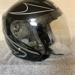 STRAX SL-9 ジェットヘルメット ブラックの画像