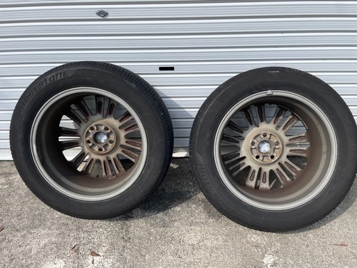 60系ハリアー純正　235/55r18タイヤ・ホイールセット