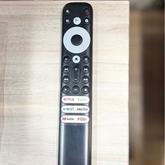 2023年製　TCL 43型　液晶テレビ　テレビスタンド　セット　43P63Eの画像