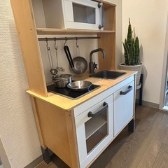 【中古】  IKEA DUKTIG おままごとキッチンの画像