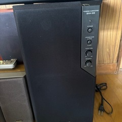 オーディオ一式　CD DVDコンポ　スピーカー　サブウーファー　ホームシアターの画像