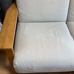 2人掛けソファ　美品の画像