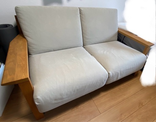 2人掛けソファ　美品