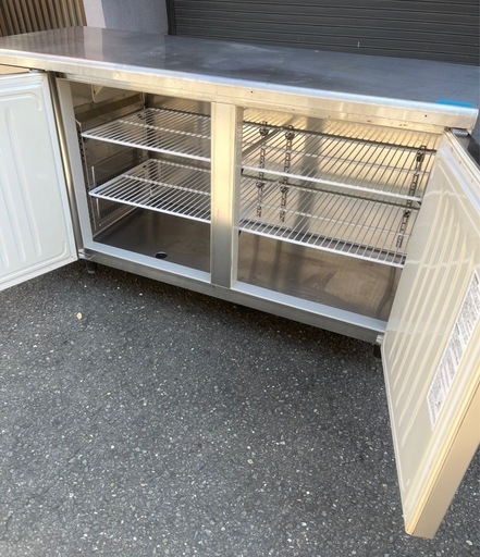 【動確済み】ホシザキ 業務用 台下冷凍庫 FT-150SNE 1500×600×800 冷凍329L 単相 100V テーブル形冷凍庫