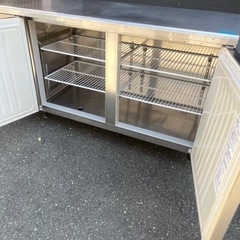 【動確済み】ホシザキ 業務用 台下冷凍庫 FT-150SNE 1500×600×800 冷凍329L 単相 100V テーブル形冷凍庫 冷凍コールドテーブル 厨房 大阪の画像