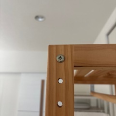 木製 オープンクローゼット ハンガーラックの画像