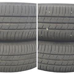 三菱 ekワゴン(LA−H81W)純正13㌅アルミホイールとサマータイヤ(GOODYEAR EfficientGrip ECO )の4本セットの画像
