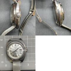 C361　可動　手巻き セイコー CHORUS 21石 2518-0150 シルバ―文字盤 デイト ベルト社外　レディース腕時計　ヴィンテージの画像