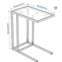 IKEA サイドテーブルの画像