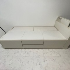 ★美品★ニトリ　ベッドフレーム　シングル　の画像
