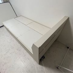 ★美品★ニトリ　ベッドフレーム　シングル　の画像