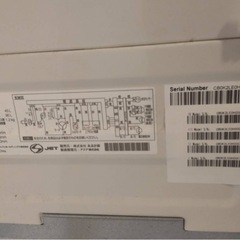 無印製　5K洗濯機の画像
