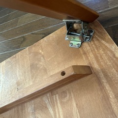 折りたたみ　テーブル　木製の画像