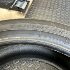 無料です　215/45R17  2024年製　1本のみ　ダンロップ　エナセーブ　の画像