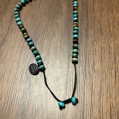 ターコイズ　ブレスレット　メンズ　レディース　どちらでも合いますの画像