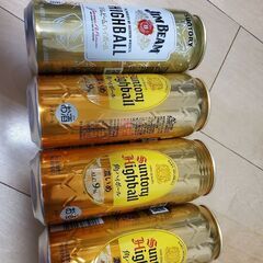 角ハイ３、ジンビーム１の画像