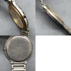 　I351不動 SEIKO セイコー Dolce ドルチェ 7741-6050 クオーツ　レディースウォッチ　腕時計ゴールドシルバーコンビネーション　ジャンクの画像