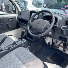 総額85万円 スズキ スーパーキャリィ L 車検2年 令和2年式 4WD AT DCBS 三方開 ナビ ETCの画像