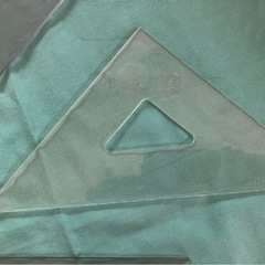 三角定規　タケダの画像