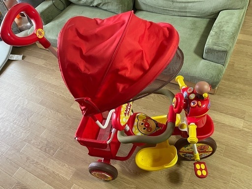 アンパンマン三輪車　デラックス　取説あり　動作確認済