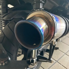 シグナス4型 SED8J チタン マフラー フルエキパイ 美品の画像