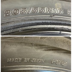 205/55R16🌈セイバーリング🌈日本製サマータイヤ4本セット🌈🐿️の画像