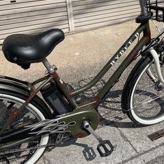 ⁉️子供乗せたり⁉️乗せなかったり⁉️ 中古電動自転車ブリヂストン超ハイディーⅡの画像