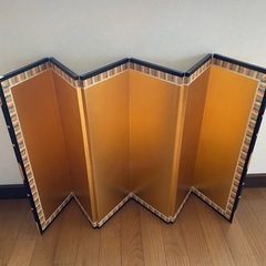 金屏風2個セットの画像