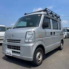 総額19.8万円 ニッサン NV100クリッパーバン DX 車検8年3月 ハイルーフ 集中ドアロック PW キャリアの画像