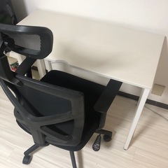 【無料】ニトリ　ワーキングチェア　ワーキングデスク　セットの画像