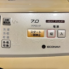 【8/30取引可能な方】Panasonic 洗濯乾燥機の画像
