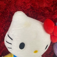 サンリオキャラクターズ　キティパスケース　ぬいぐるみ　マイメロ　マスコット　クロミ　ぬいぐるみ　セットの画像