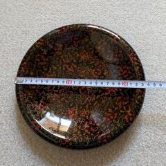 青森県 津軽塗 漆器 菓子器の画像