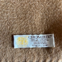 CROMBIE カシミアマフラーの画像