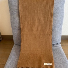 CROMBIE カシミアマフラーの画像