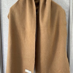 CROMBIE カシミアマフラーの画像