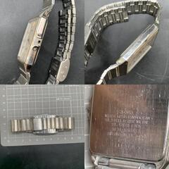 I362　不動 SEIKO セイコー SEIKO セイコー スピリット メンズ腕時計 シルバー　ベルト社外 クォーツ　5E31-5A70 ※リューズ抜けジャンクの画像