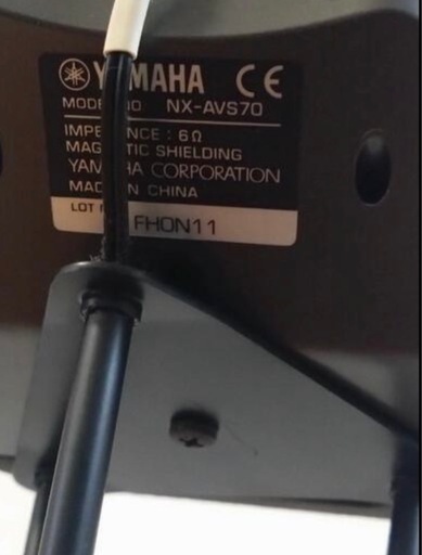YAMAHASPS-AV1 スピーカースタンド ＆スピーカー　 NX-AVS70 YAMAHASPS-AV1 スピーカースタンド ＆スピーカー NX-AVS70 (あや