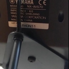 YAMAHASPS-AV1 スピーカースタンド ＆スピーカー　 NX-AVS70の画像