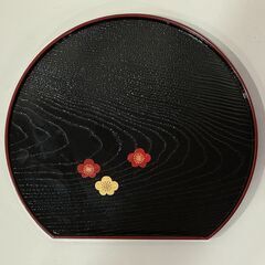 梅柄の扇形盆皿_R【５枚セット】の画像