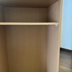 棚板可動　棚　木目の画像