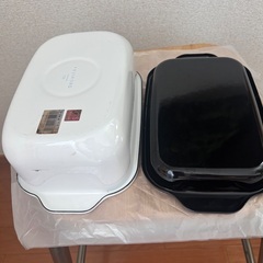【富士ホーロー】琺瑯製の天ぷら鍋の画像