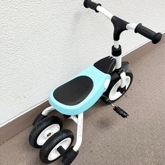 nadle 三輪車　手押し棒付き　変身バイク　折りたたみの画像
