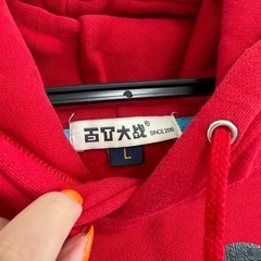 ミッキーパーカー　Lの画像