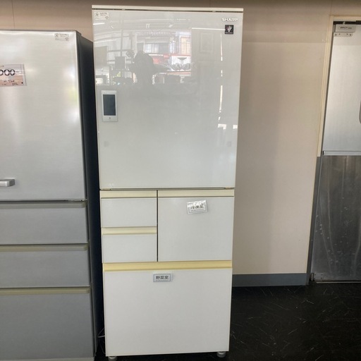 シャープ　どっちもドア5ドア冷蔵庫