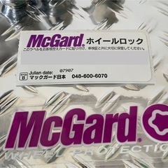 McGard ホイールロックナットの画像