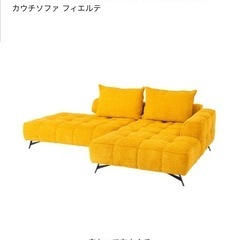 定価20万以上 カウチソファ フィエルテ の画像