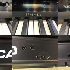 ★動作確認済! 音出し確認OK! 美品! CASIO Privia カシオ プリヴィア PX-350M 2017年製 電子ピアノ サイズ(約)幅132.5×奥30×高22㎝ 札幌　リサイクルショップ札幌　買取本舗　西野店の画像