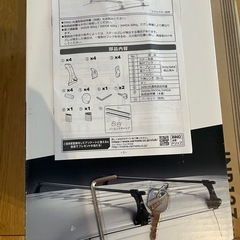 inno ルーフキャリア　INB137BK&INDDK 1セットの画像