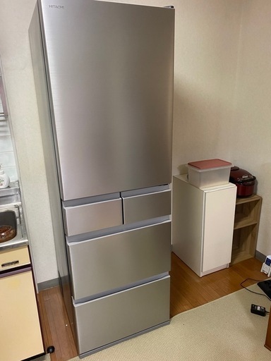 日立 ノンフロン冷凍冷蔵庫　R-HS47V(S)型